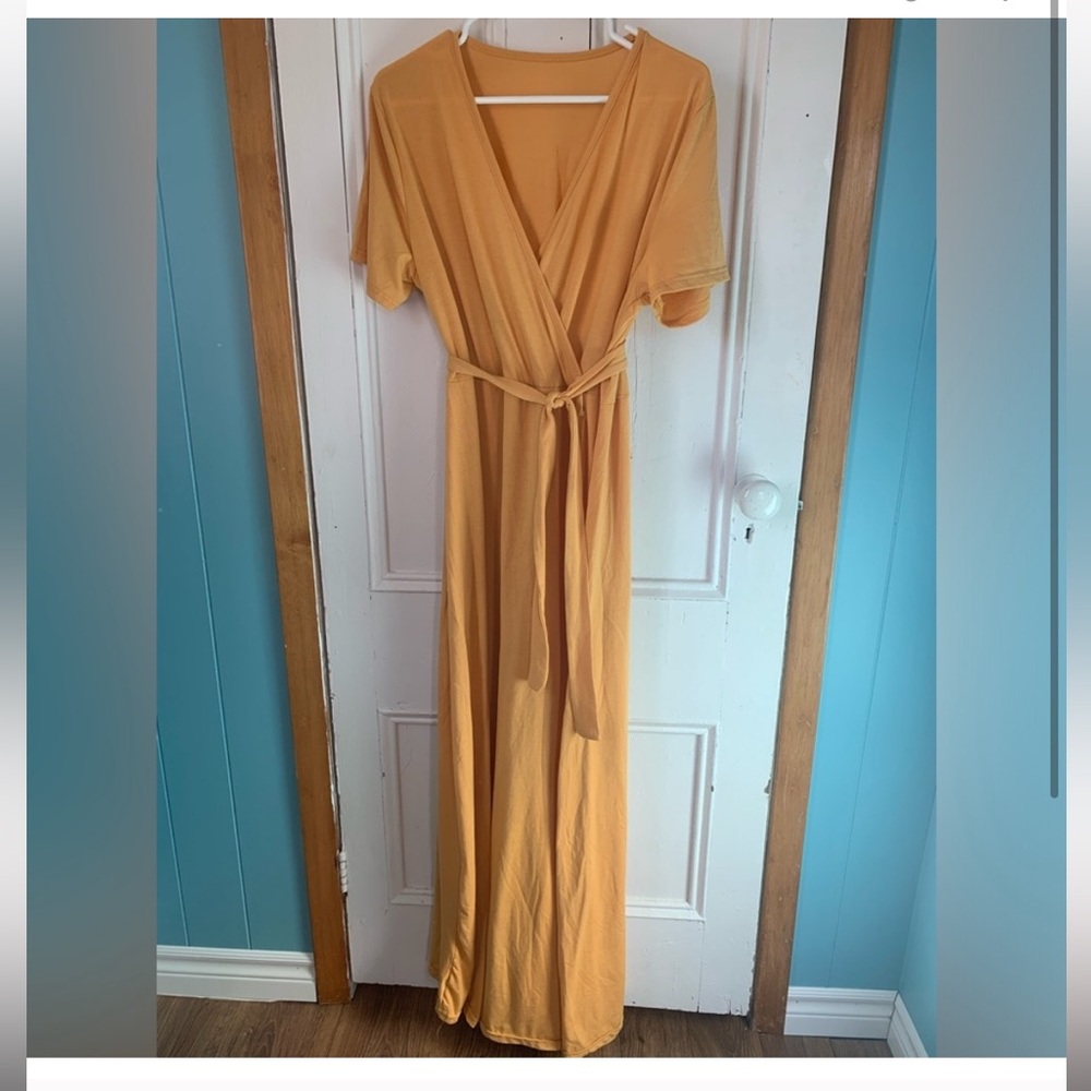 Yellow Maxi Dress